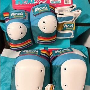 MOXI PADS 6-PACK 187 KILLER PADS JADE 2X THICK SET XXL NWT